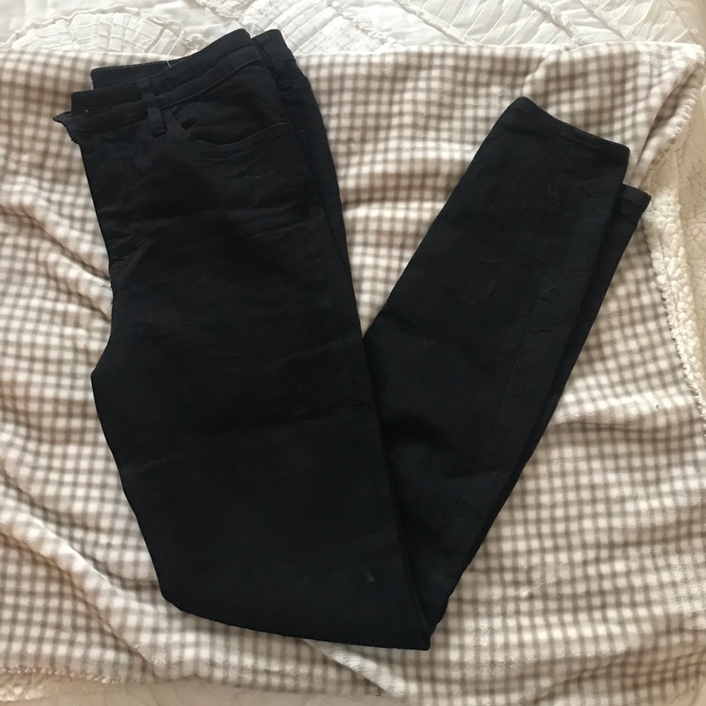 Madewell Roadtripper black jeans